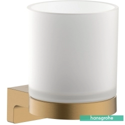 Hansgrohe - Hansgrohe AddStoris S Diş Fırçalığı, Mat Bronz