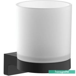 Hansgrohe - Hansgrohe AddStoris S Diş Fırçalığı, Satin Siyah