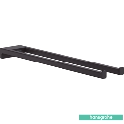 Hansgrohe - Hansgrohe AddStoris İkili Havluluk, Satin Siyah