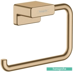 Hansgrohe - Hansgrohe AddStoris Tuvalet Kağıtlığı Kapaksız, Mat Bronz