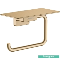 Hansgrohe - Hansgrohe AddStoris Raflı Tuvalet Kağıtlığı Kapaksız, Mat Bronz