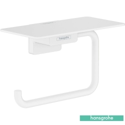 Hansgrohe - Hansgrohe AddStoris Raflı Tuvalet Kağıtlığı Kapaksız, Satin Beyaz