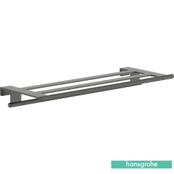 Hansgrohe - Hansgrohe AddStoris S Havlu Rafı, Mat Siyah Krom