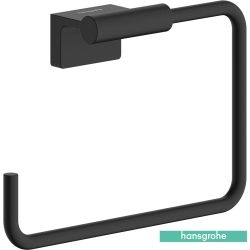 Hansgrohe - Hansgrohe AddStoris S Halka Havluluk, Satin Siyah