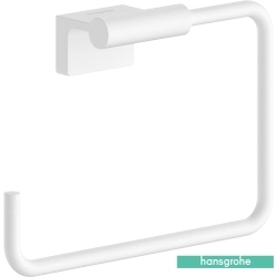 Hansgrohe - Hansgrohe AddStoris S Halka Havluluk, Satin Beyaz