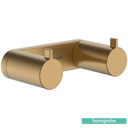 Hansgrohe - Hansgrohe AddStoris S İkili Askı, Mat Bronz