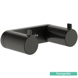 Hansgrohe - Hansgrohe AddStoris S İkili Askı, Mat Siyah Krom
