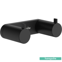 Hansgrohe - Hansgrohe AddStoris S İkili Askı, Satin Siyah