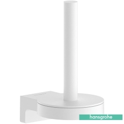 Hansgrohe - Hansgrohe AddStoris S Yedek Tuvalet Kağıtlığı, Satin Beyaz