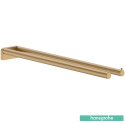 Hansgrohe - Hansgrohe AddStoris S İkili Havluluk, Mat Bronz