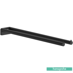 Hansgrohe - Hansgrohe AddStoris S İkili Havluluk, Satin Siyah