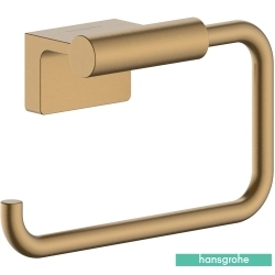 Hansgrohe - Hansgrohe AddStoris S Tuvalet Kağıtlığı Kapaksız, Mat Bronz