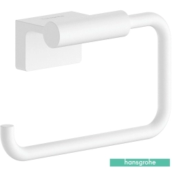 Hansgrohe - Hansgrohe AddStoris S Tuvalet Kağıtlığı Kapaksız, Satin Beyaz