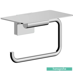Hansgrohe - Hansgrohe AddStoris S Raflı Tuvalet Kağıtlığı Kapaksız