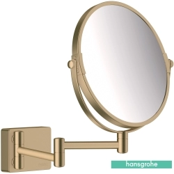 Hansgrohe - Hansgrohe AddStoris Makyaj Aynası, 3x Büyüteçli, Mat Bronz