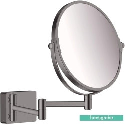 Hansgrohe - Hansgrohe AddStoris Makyaj Aynası, 3x Büyüteçli, Mat Siyah Krom