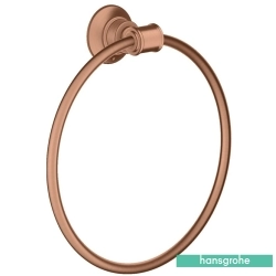Hansgrohe - Hansgrohe Axor Montreux Halka Havluluk, Mat Kırmızı Altın