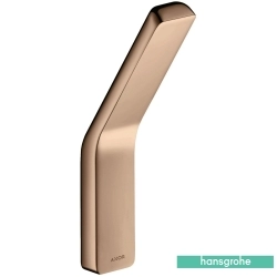 Hansgrohe - Hansgrohe Axor Universal Softsquare Havlu/Bornoz Tekli Askılık, Parlak Kırmızı Altın
