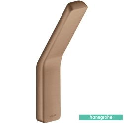 Hansgrohe - Hansgrohe Axor Universal Softsquare Havlu/Bornoz Tekli Askılık, Mat Kırmızı Altın