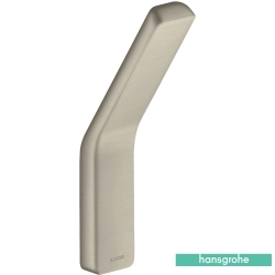 Hansgrohe - Hansgrohe Axor Universal Softsquare Havlu/Bornoz Tekli Askılık, Mat Nikel