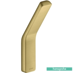 Hansgrohe - Hansgrohe Axor Universal Softsquare Havlu/Bornoz Tekli Askılık, Mat Pirinç