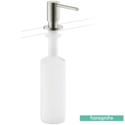 Hansgrohe - Hansgrohe Axor Uno Eviyeler İçin Sıvı Sabunluk, Paslanmaz Çelik