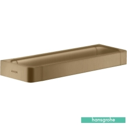 Hansgrohe - Hansgrohe Axor Universal Softsquare Banyo Tutunma Barı, 30 cm, Mat Bronz
