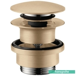 Hansgrohe - Hansgrohe Tapa Seti, Basmalı Kumanda, Mat Bronz