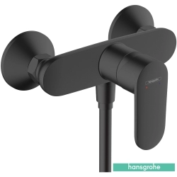 Hansgrohe - Hansgrohe Vernis Blend Aplike Duş Bataryası, Satin Siyah