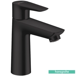 Hansgrohe - Hansgrohe Talis E Lavabo Bataryası, Satin Siyah
