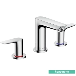 Hansgrohe - Hansgrohe Talis E3 3 Delikli Lavabo Bataryası, Sifon Kumandalı