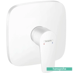 Hansgrohe - Hansgrohe Talis E Ankastre Duş Bataryası, Satin Beyaz (Sıva Üstü Grubu)