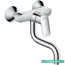 Hansgrohe - Hansgrohe Logis M31 1 Jet Duvardan Eviye Bataryası