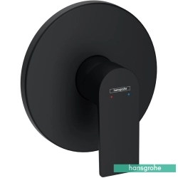 Hansgrohe - Hansgrohe Rebris E Ankastre Duş Bataryası, Satin Siyah (Sıva Üstü Grubu)