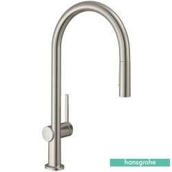Hansgrohe - Hansgrohe Talis M54 Spiralli Eviye Bataryası, Paslanmaz Çelik