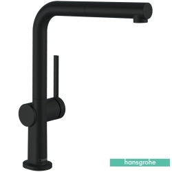 Hansgrohe - Hansgrohe Talis M54 Spiralli Eviye Bataryası, Satin Siyah