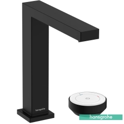 Hansgrohe - Hansgrohe Tecturis E 150 2 Delikli Lavabo Bataryası, Satin Siyah