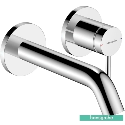 Hansgrohe - Hansgrohe Tecturis S 165 Duvardan Ankastre Lavabo Bataryası, EcoSmart+ (Sıva Üstü Grubu)
