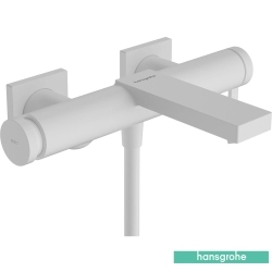 Hansgrohe - Hansgrohe Tecturis E Banyo Bataryası, Satin Beyaz
