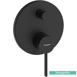 Hansgrohe - Hansgrohe Zesis S Ankastre Banyo Bataryası, 2 Yollu, Satin Siyah (Sıva Üstü Grubu)