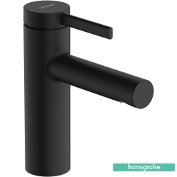 Hansgrohe - Hansgrohe Zesis S 100 Lavabo Bataryası, Sifon Kumandalı, Satin Siyah (EcoSmart+)