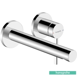 Hansgrohe - Hansgrohe Zesis S 194 Duvardan Ankastre Lavabo Bataryası, EcoSmart+ (Sıva Üstü Grubu)