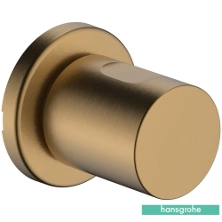 Hansgrohe - Hansgrohe Zesis S Ankastre Stop Valf, Mat Bronz (Sıva Üstü Grubu)