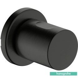 Hansgrohe - Hansgrohe Zesis S Ankastre Stop Valf, Mat Siyah Krom (Sıva Üstü Grubu)