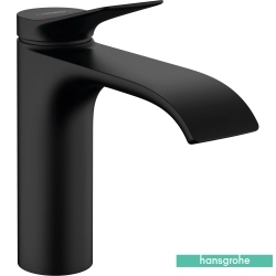 Hansgrohe - Hansgrohe Vivenis 110 Lavabo Bataryası, Sifon Kumandalı, Satin Siyah