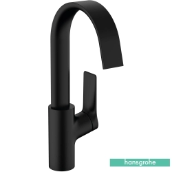 Hansgrohe - Hansgrohe Vivenis Yüksek Lavabo Bataryası, Sifon Kumandalı, Satin Siyah