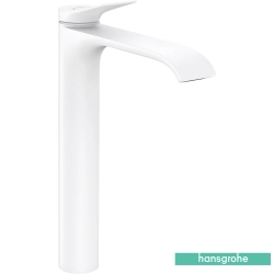 Hansgrohe - Hansgrohe Vivenis 250 Tezgah Üstü Lavabo Bataryası, Sifon Kumandalı, Satin Beyaz (EcoSmart)