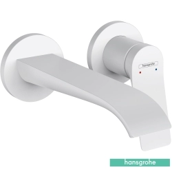 Hansgrohe - Hansgrohe Vivenis Duvardan Ankastre Lavabo Bataryası, Satin Beyaz
