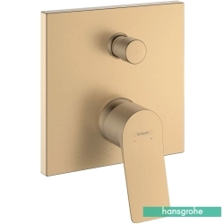 Hansgrohe - Hansgrohe Vivenis Ankastre Banyo Bataryası, Mat Bronz (Sıva Üstü Grubu)