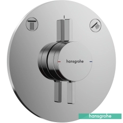 Hansgrohe - Hansgrohe DuoTurn S Ankastre Banyo Bataryası, 2 Yollu (Sıva Üstü Grubu)